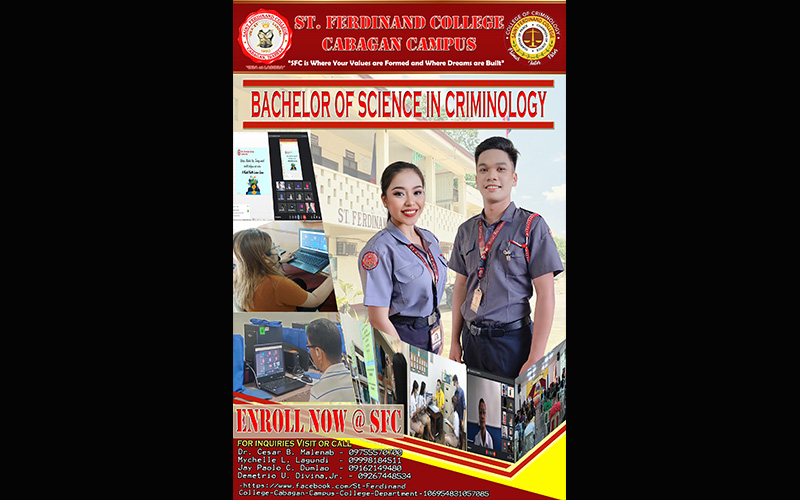 COLLEGE OF CRIMINOLOGY - CABAGAN CAMPUS